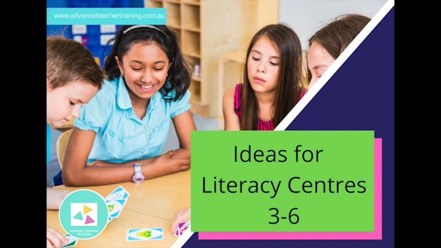 3. Ideas for Literacy Centres