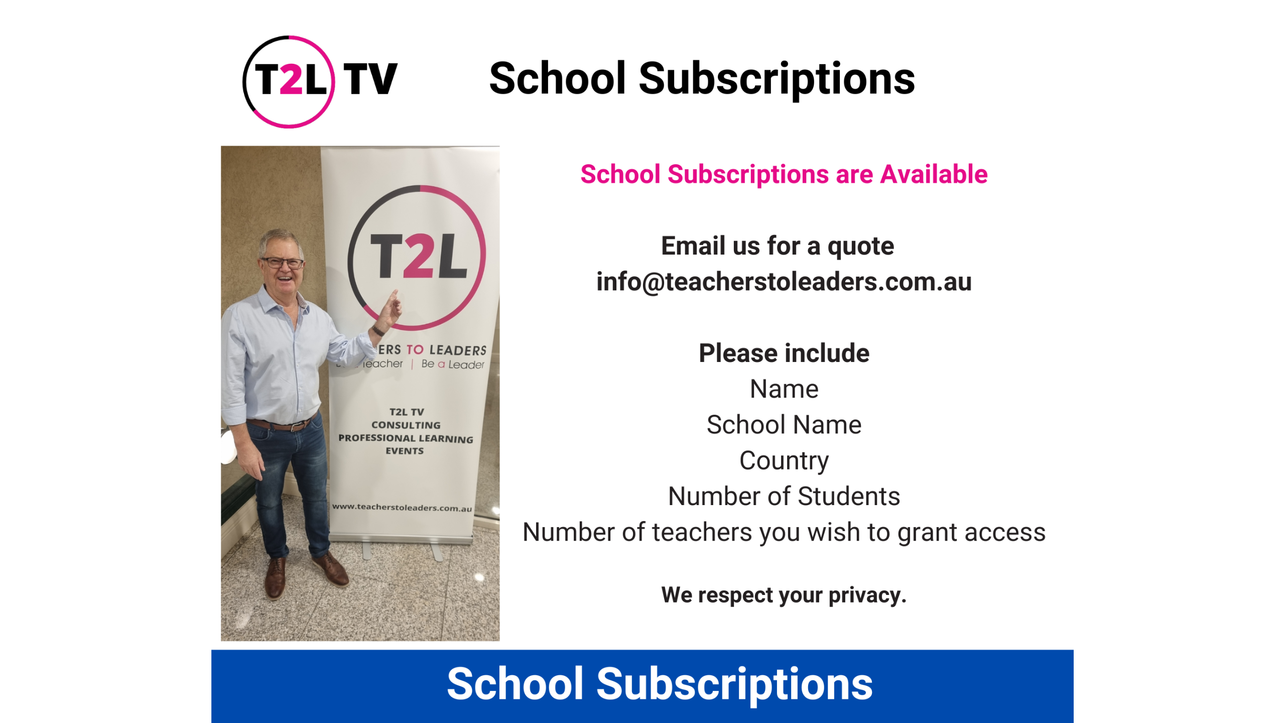 School Subscriptions