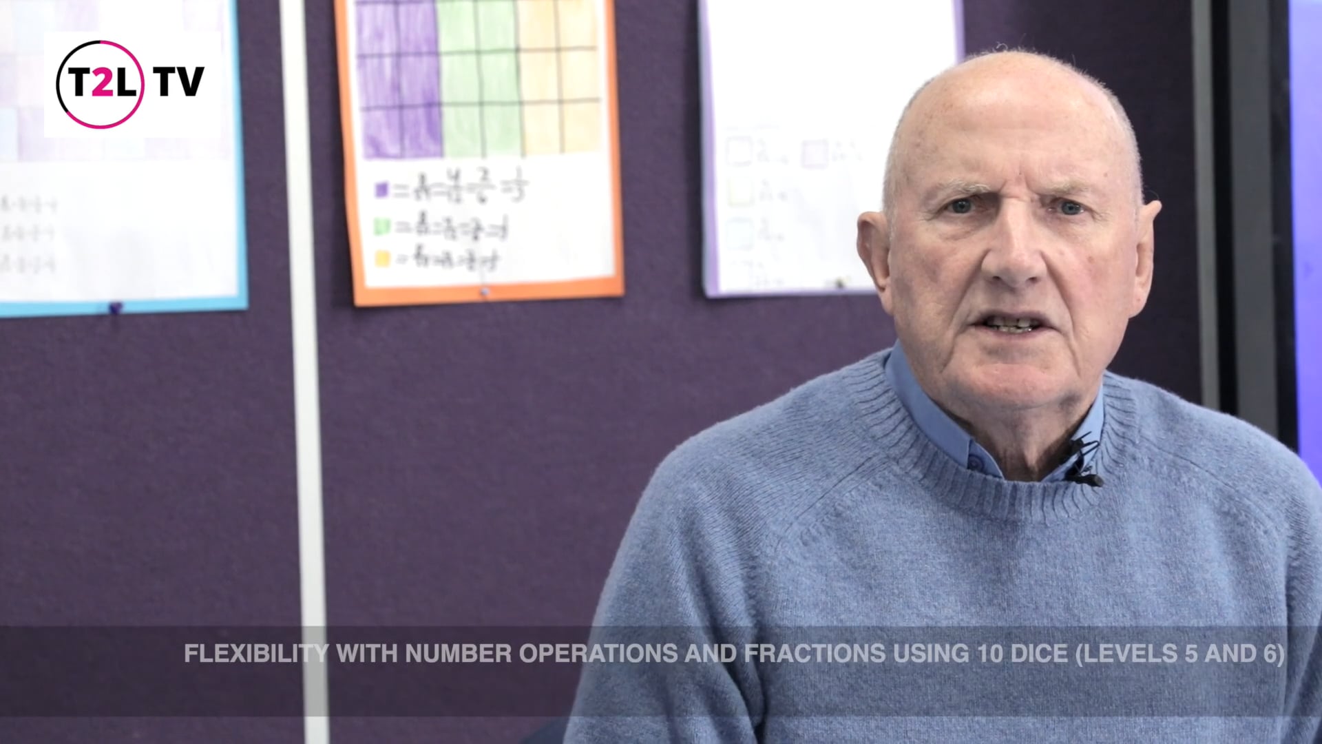 5. Flexibility with number operations and fractions using 10 dice (levels 5 and 6)