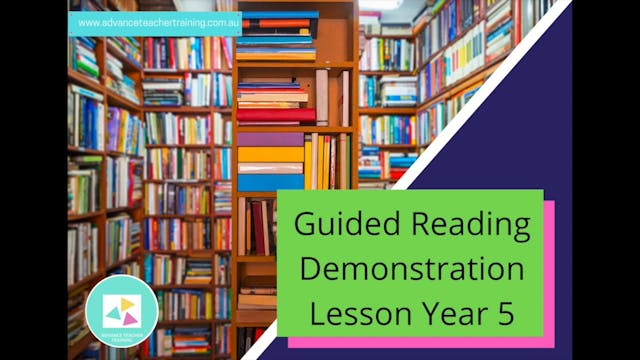 2. A Demonstration of Guided Reading ...