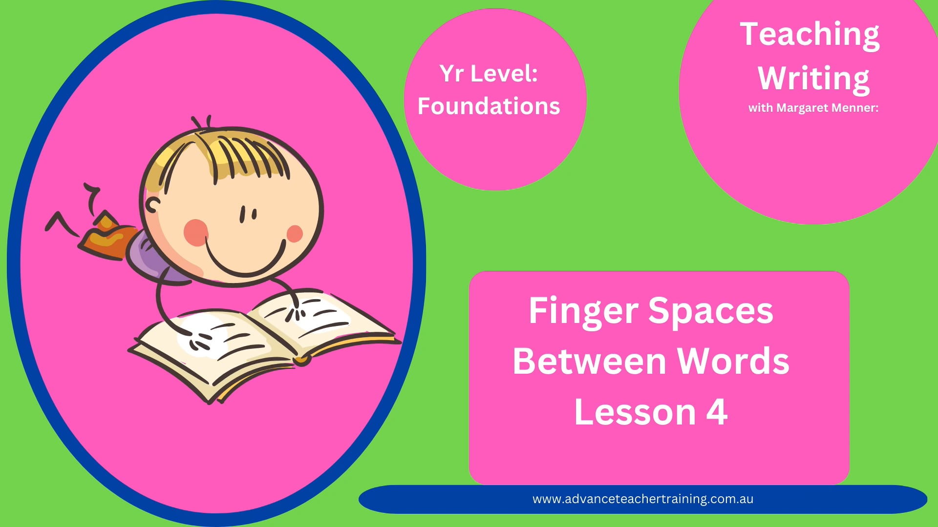 Prep L4 Writing - Finger Spaces
