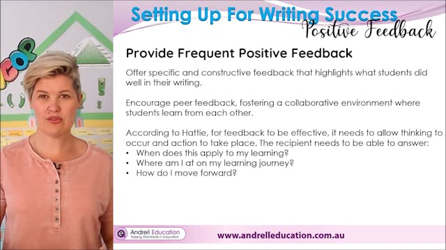 3. Positive Feedback