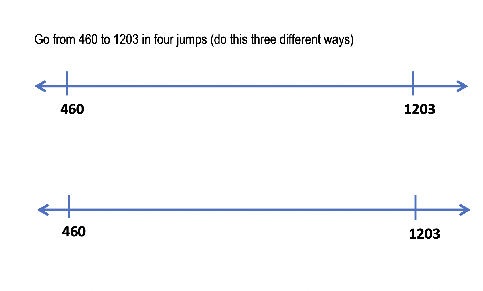 Addition and Subtraction Empty Number Lines 2-3.pdf