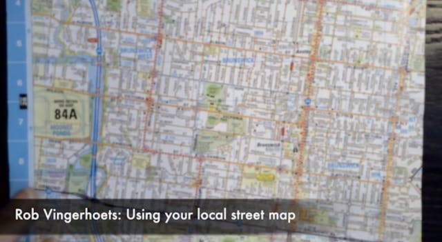 Using your local street map. 3-6