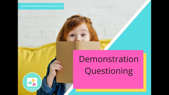 3. Demonstration-Questioning K-2