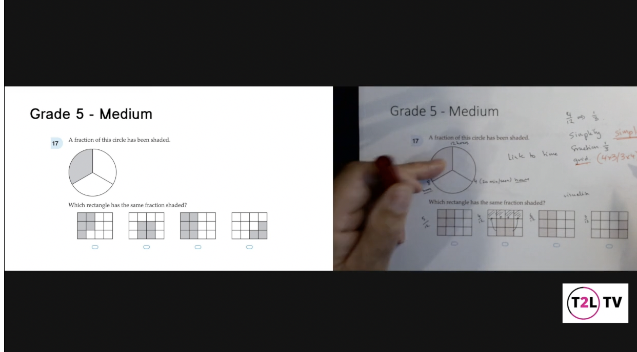 Ep 21. Sample Questions_ Grade 5 No. 7 - Comparing Fractions