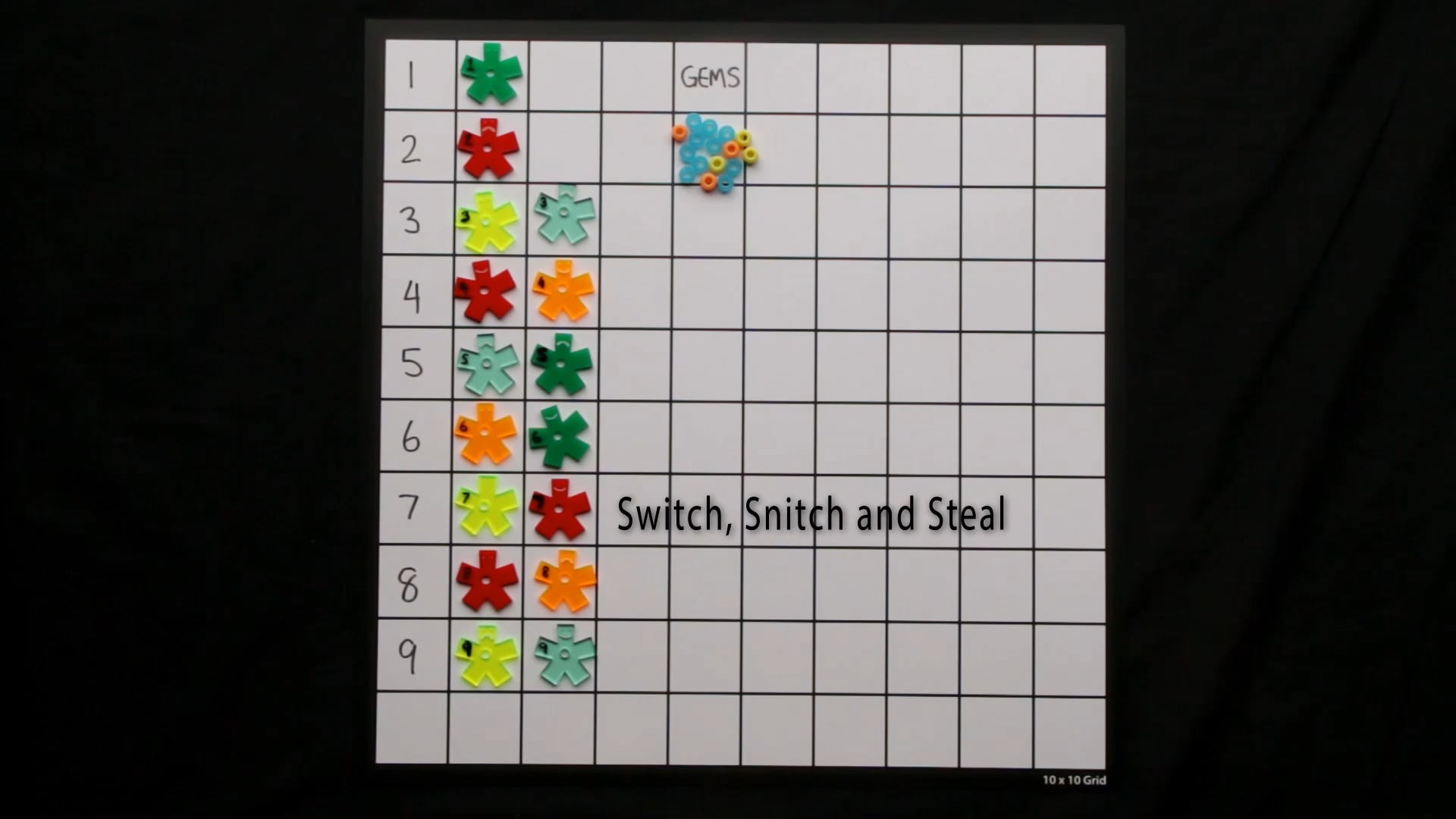 Switch snitch and steal: Yrs 6-10