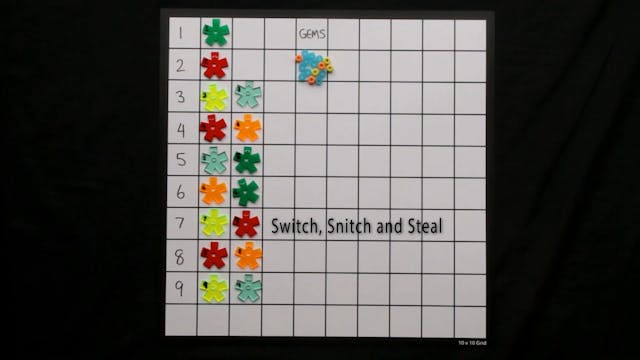 Switch snitch and steal: Yrs 6-10