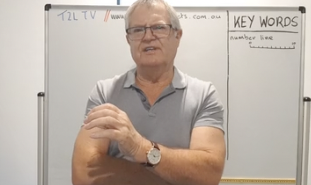 Using Hands On Materials in Maths: Number Lines 