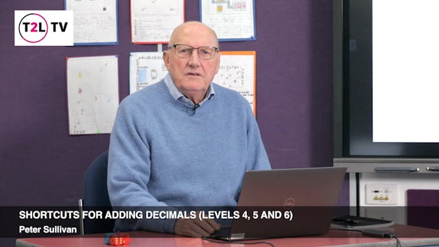 9. Shortcuts for adding decimals (lev...