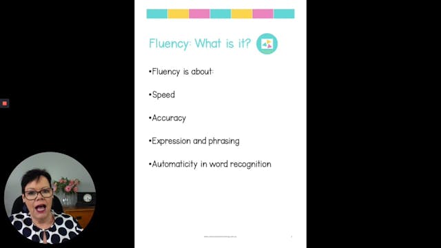 Teaching Fluency K-2