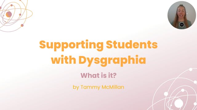 T2L - Dysgraphia - What is it?