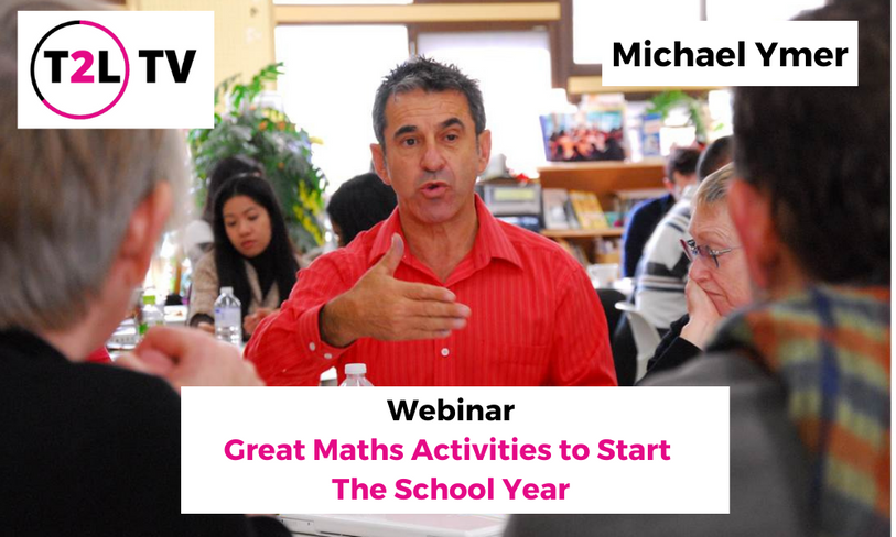 Michael Ymer - Great maths activities to start the school year!