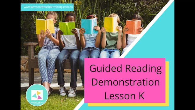 3. Guided Reading Demonstration K-2