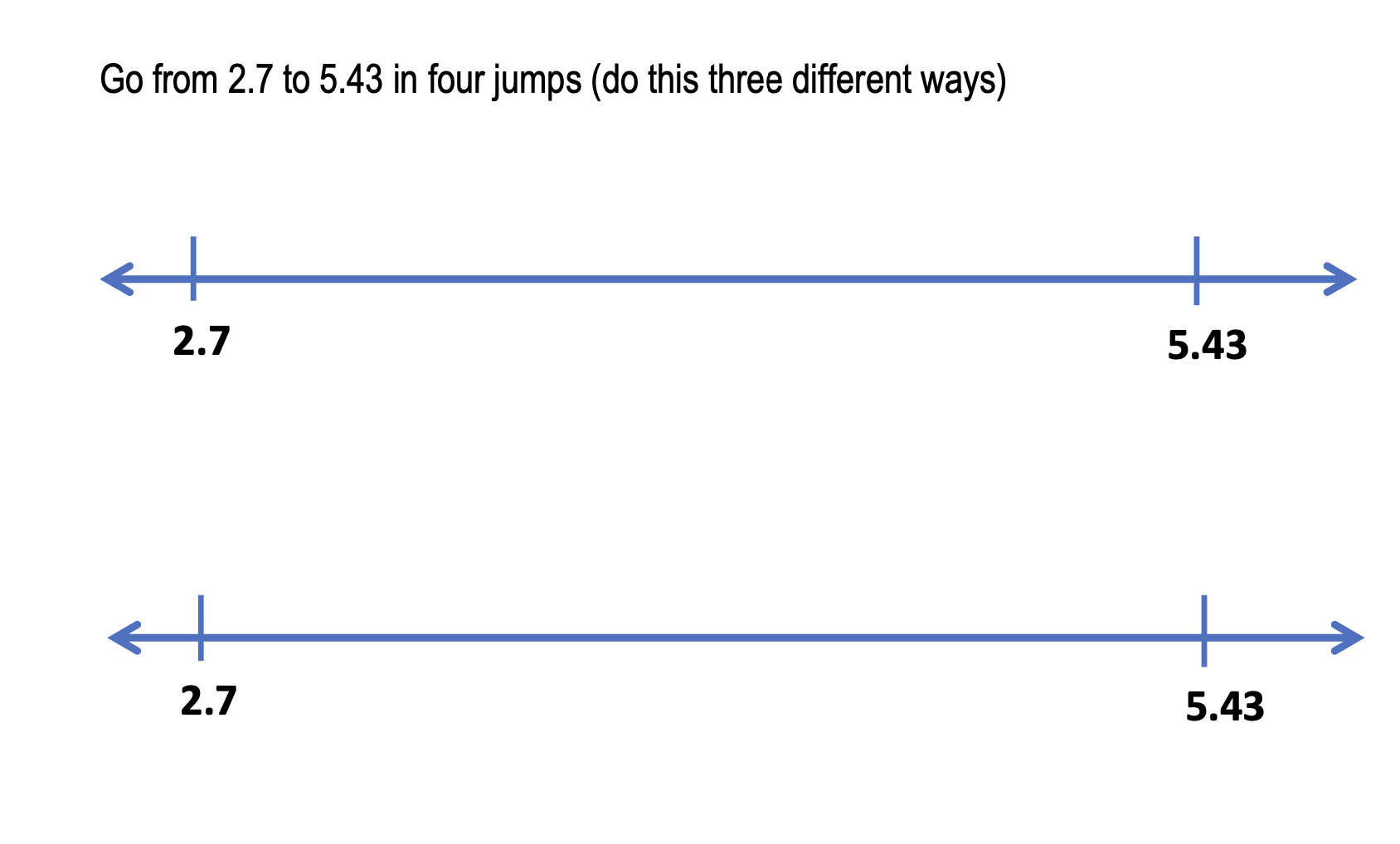 Addition and Subtraction Empty Number Lines Decimals 3-4.pdf