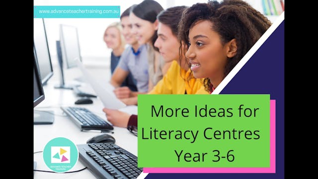 6. More Ideas for Literacy Centres