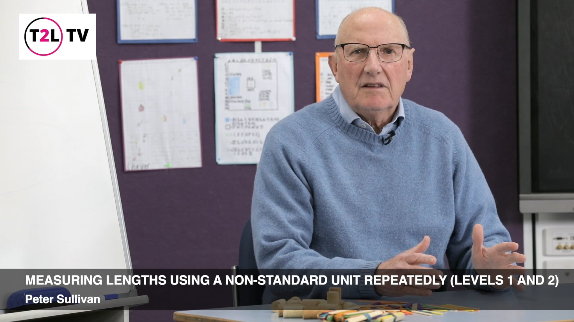 3. Measuring lengths using a non-standard unit repeatedly (levels 1 and 2)
