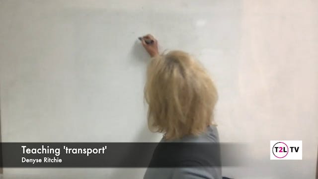 1. Teaching 'transport'