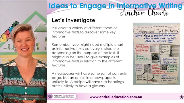 2. Engage in Informative Writing Anch...