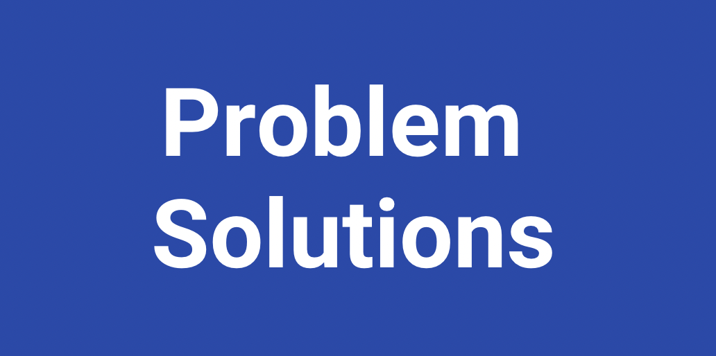 Problem Solutions