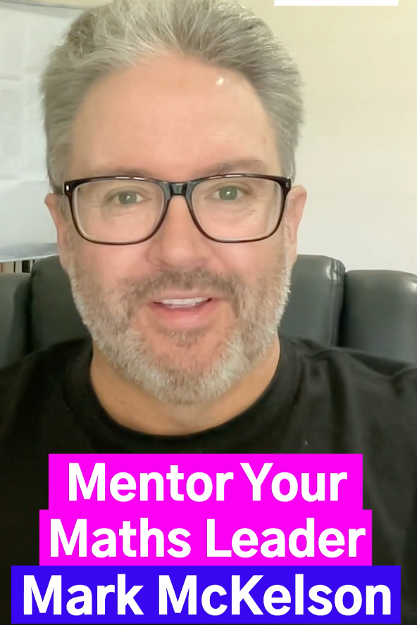 Mentor Your Maths Leader
