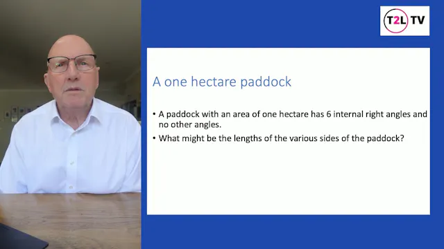 The One Hectare Paddock Problem