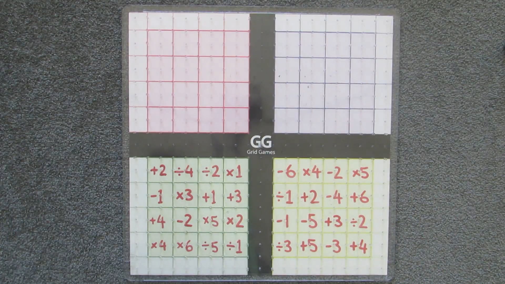 Inverse Bingo. Yrs 5-9