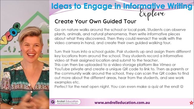 11. Engage in Informative Writing Gui...