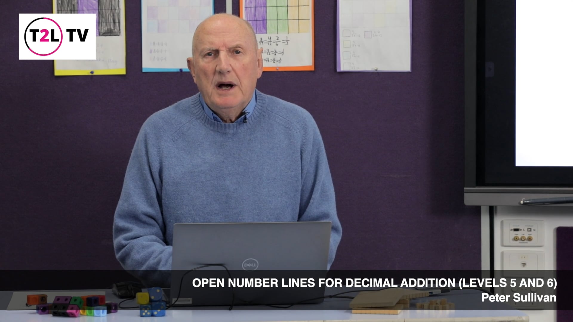 7. Open number lines for decimal addition (levels 5 and 6)