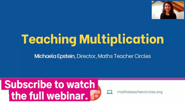 Free Preview - Teaching Multiplication