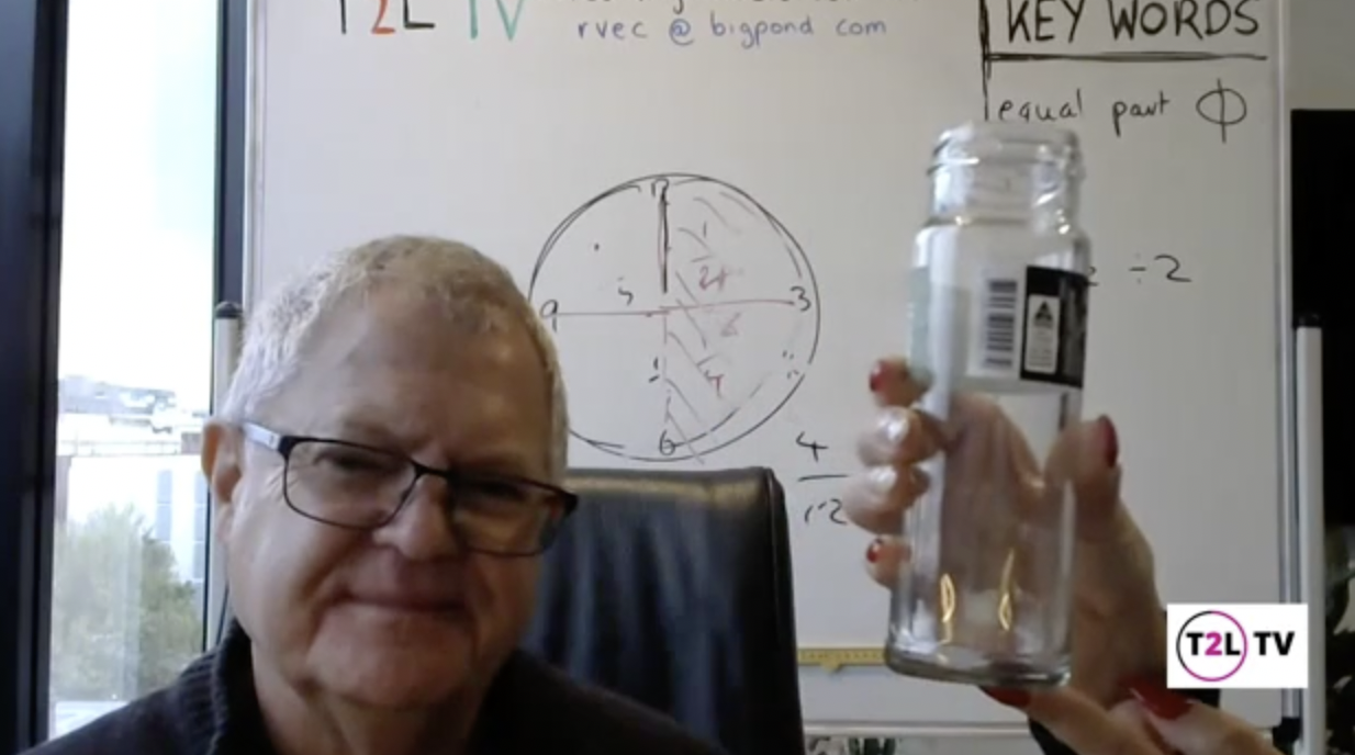 Fractions and Decimals F - 2: Rob Vingerhoets (webinar starts at the 15 minute)