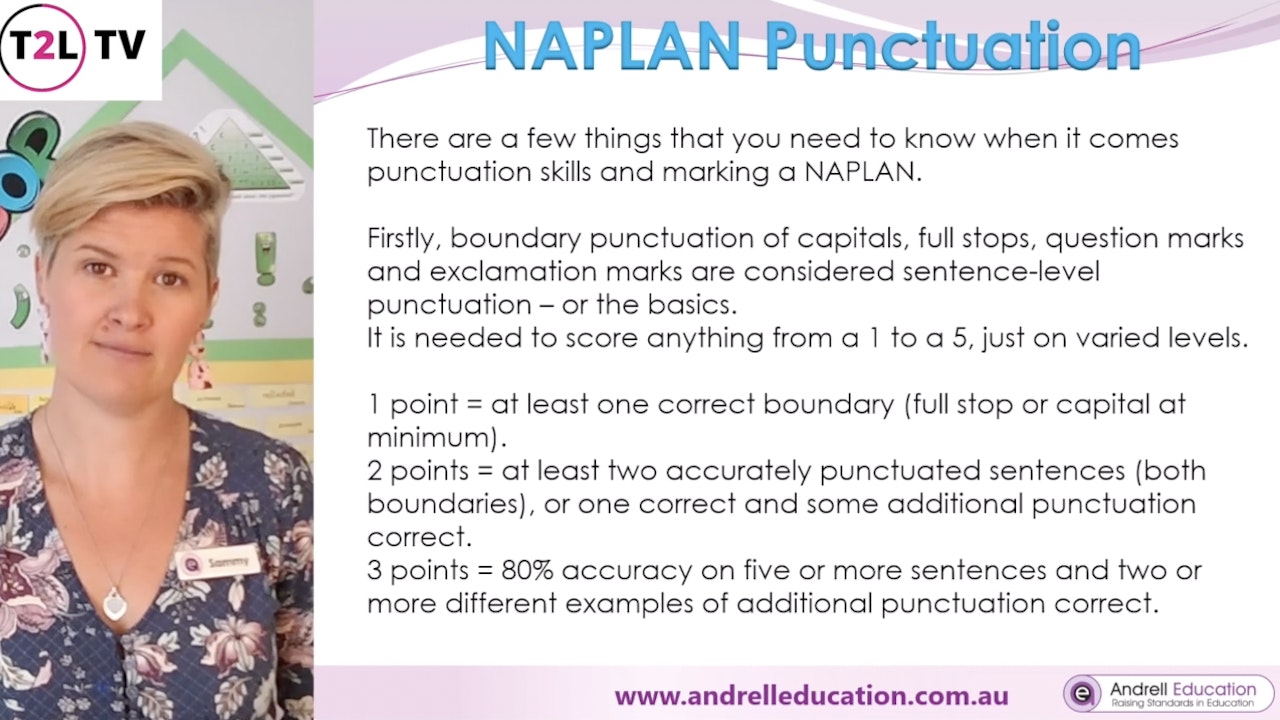 Punctuation And Spelling Tips For NAPLAN T2L TV punctuation-and-spelling-tips-for-naplan-t2l-tv