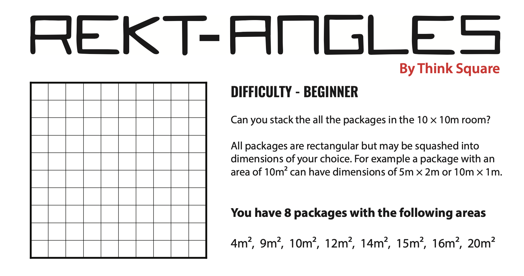 Rekt-angles puzzles and solutions. Yrs 5-9