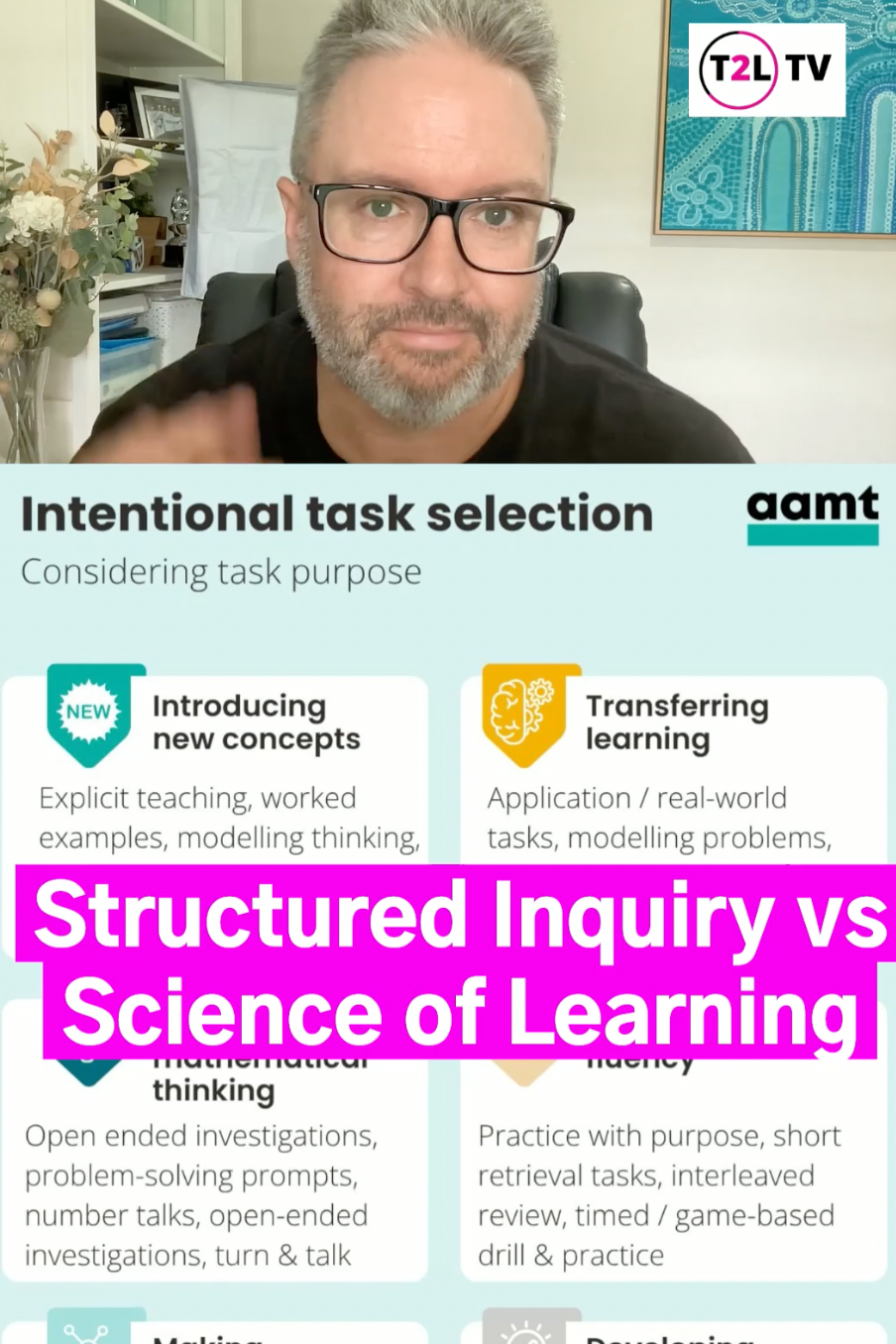 Structured Inquiry Vs Science of Learning