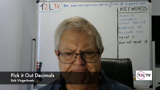 4. Pick it Out - Decimals