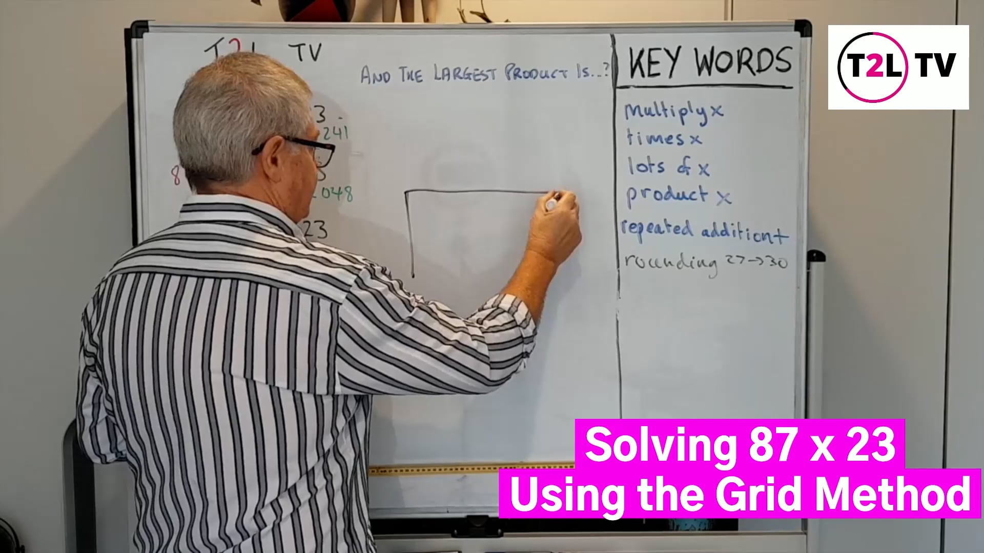 Multiplication - The Grid Method