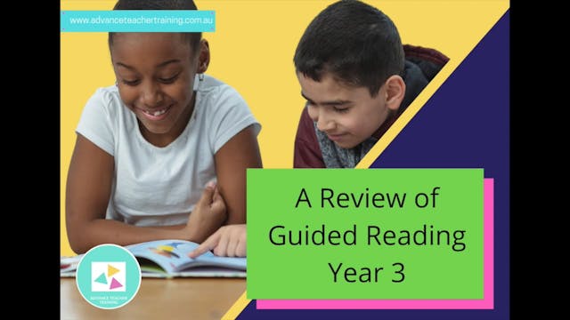 4. A Review of Guided Reading Yr 3