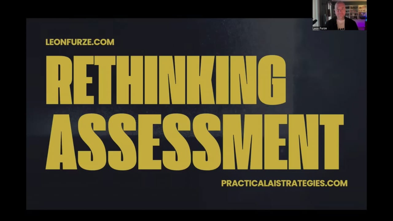 Rethinking Assessment 2026 Webinar