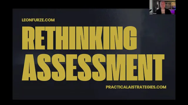 Rethinking Assessment 2026 Webinar