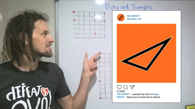 Dots and Triangles (geometry puzzle)....
