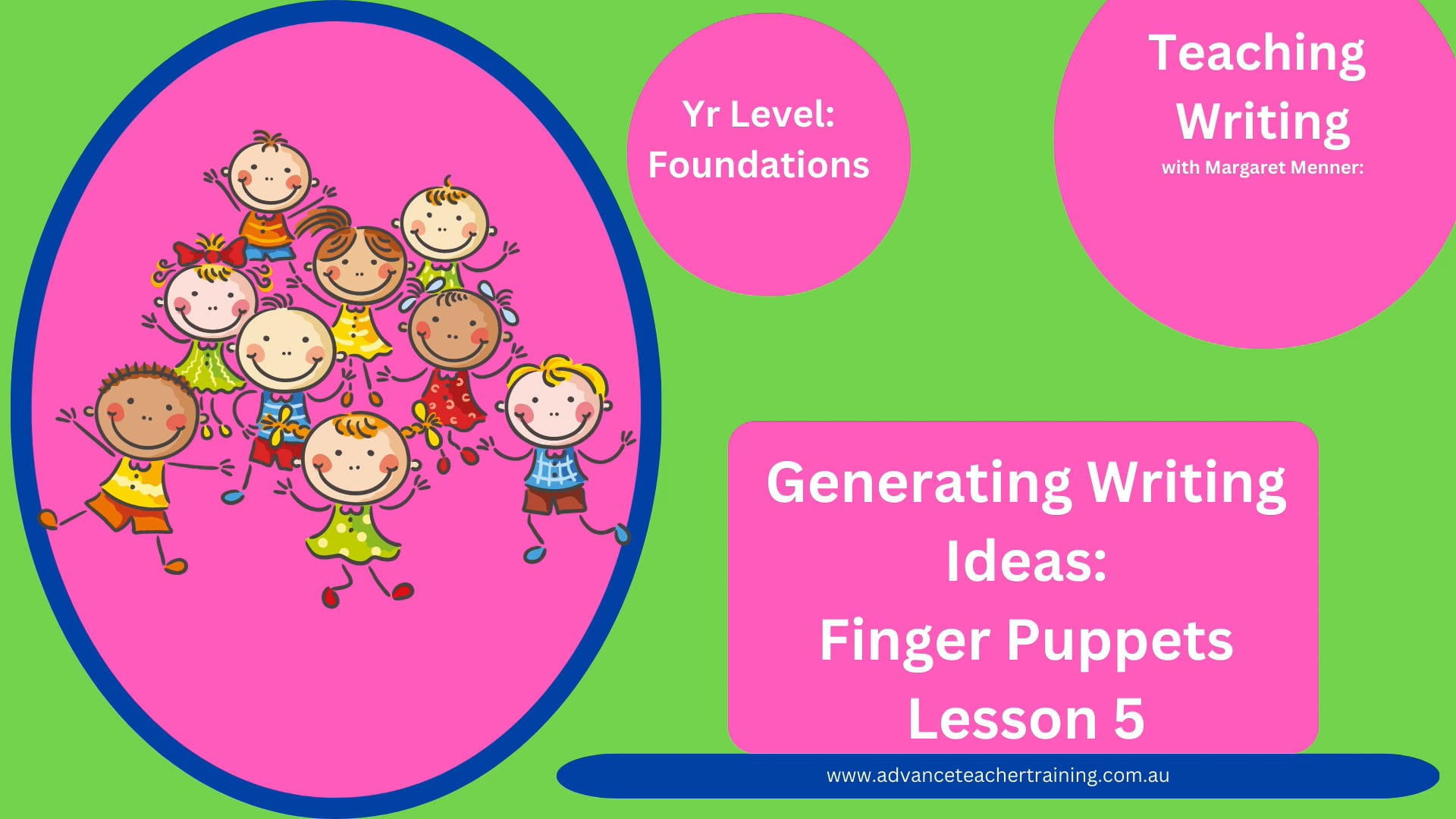 Prep L5 Writing - Generating Ideas - Finger Puppets