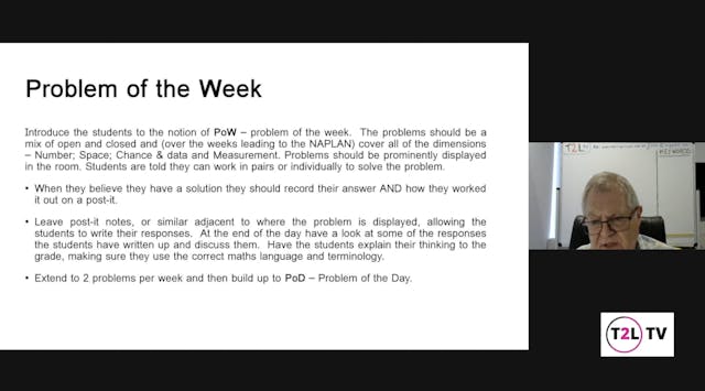 Ep 2. Problem of the Week