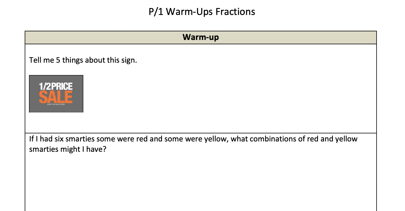 Fraction Warm Ups Foundation NA.pdf
