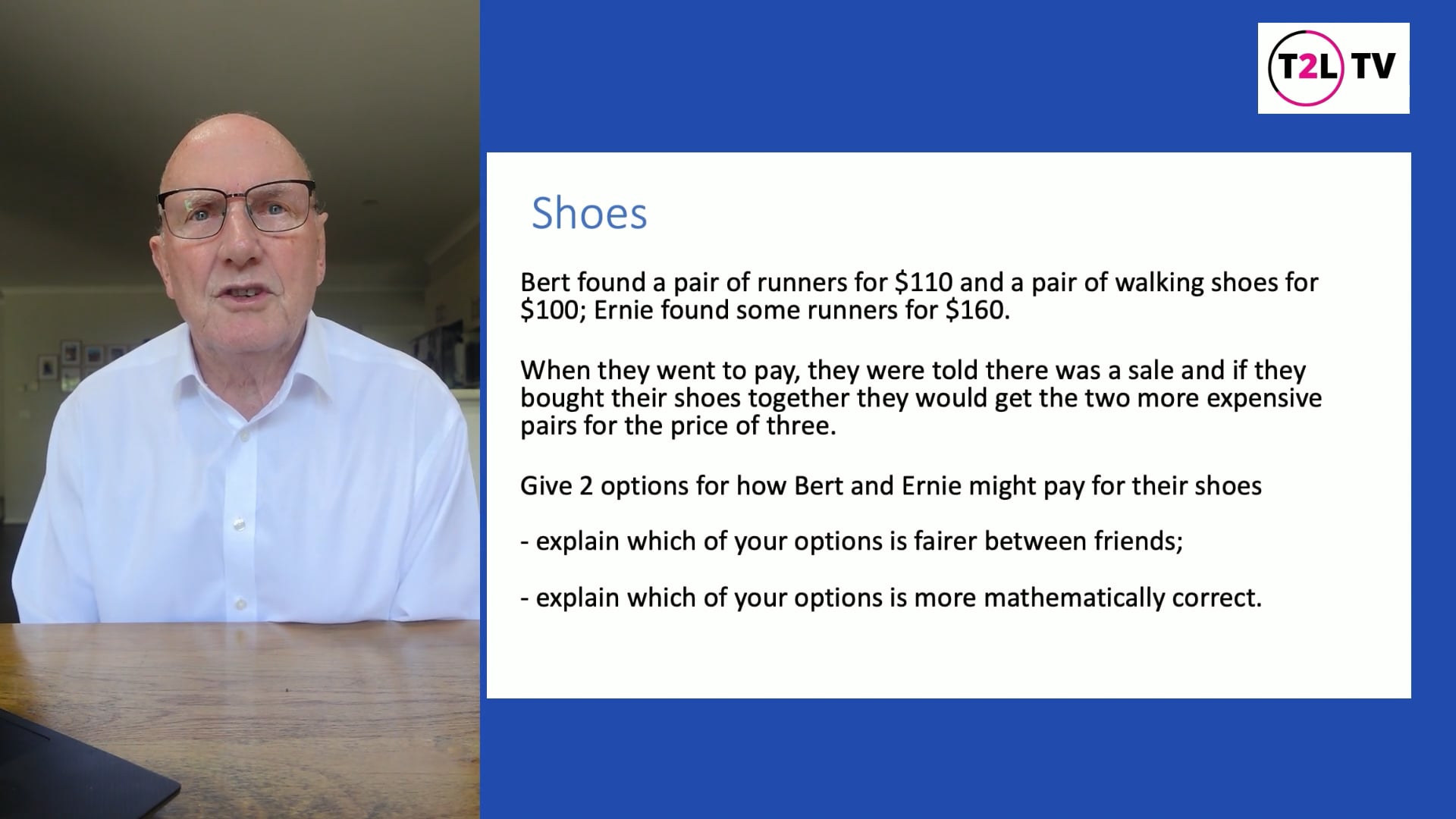 The New Shoes Problem