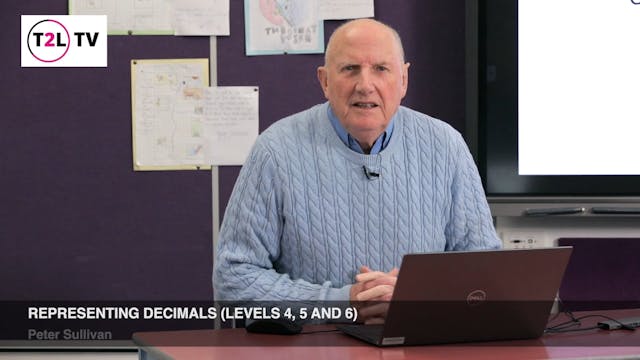 6. Representing decimals (levels 4, 5...