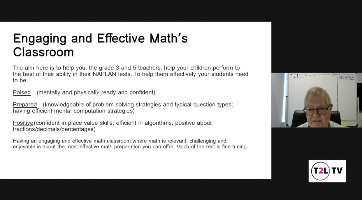 Ep 1. Create and Engaging and Effective Maths Classroom