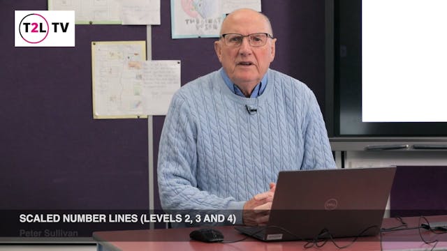 4. Scaled number lines (levels 2, 3 a...