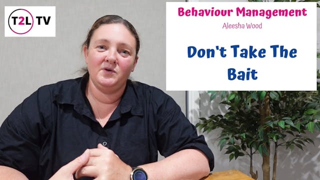 11. Don't Take The Bait