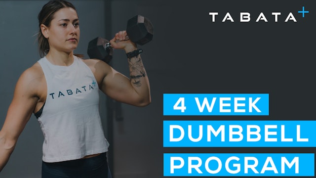 Intro to the 4-WEEK DUMBBELL WORKOUT PROGRAM