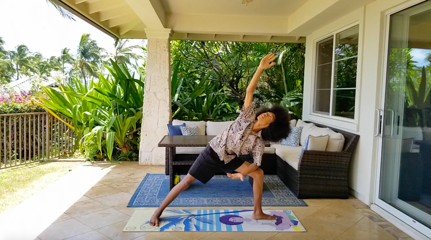 Tabay Atkins Yoga / Vegan Cooking Series Video